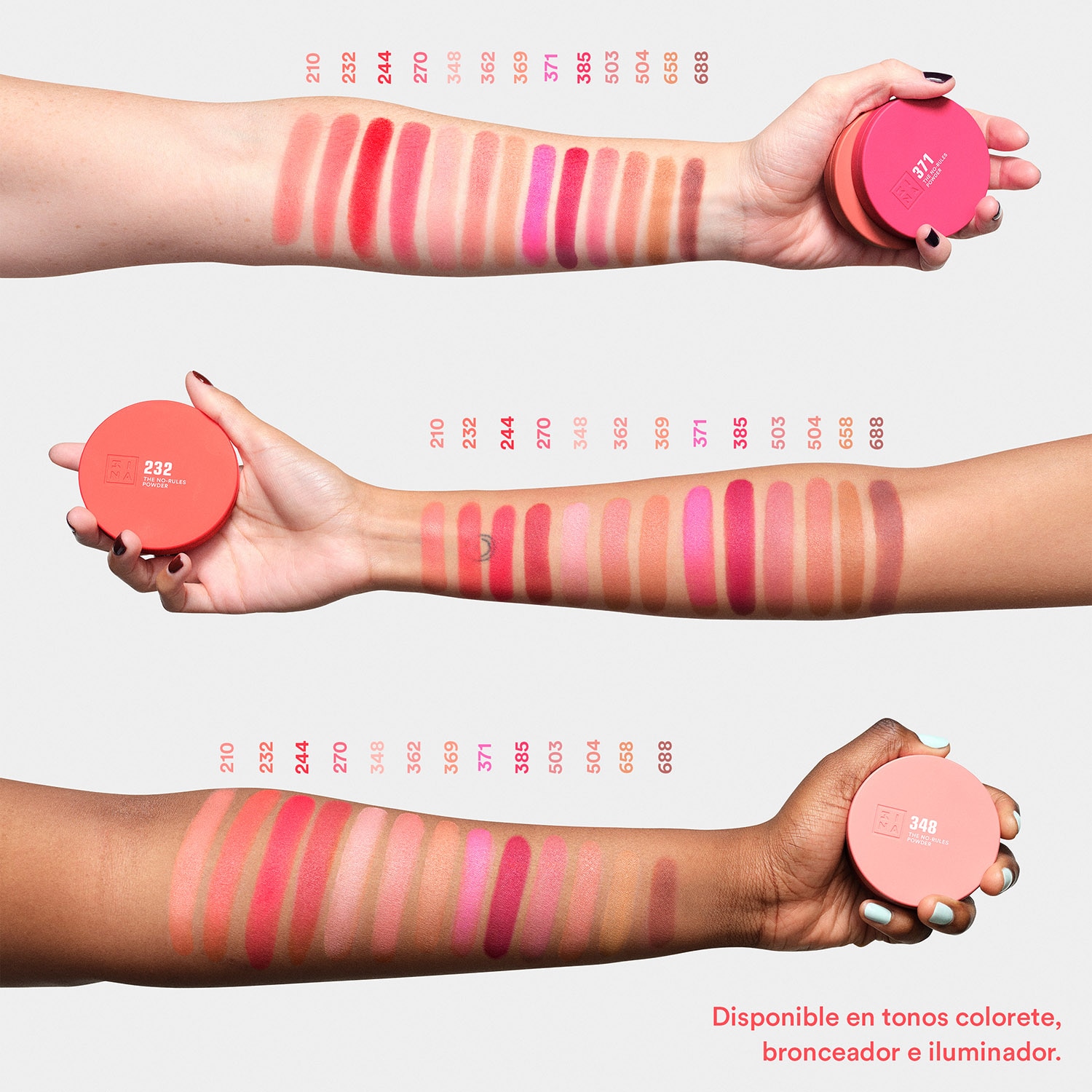 THE NO-RULES POWDER (POLVO COMPACTO PARA ROSTRO)